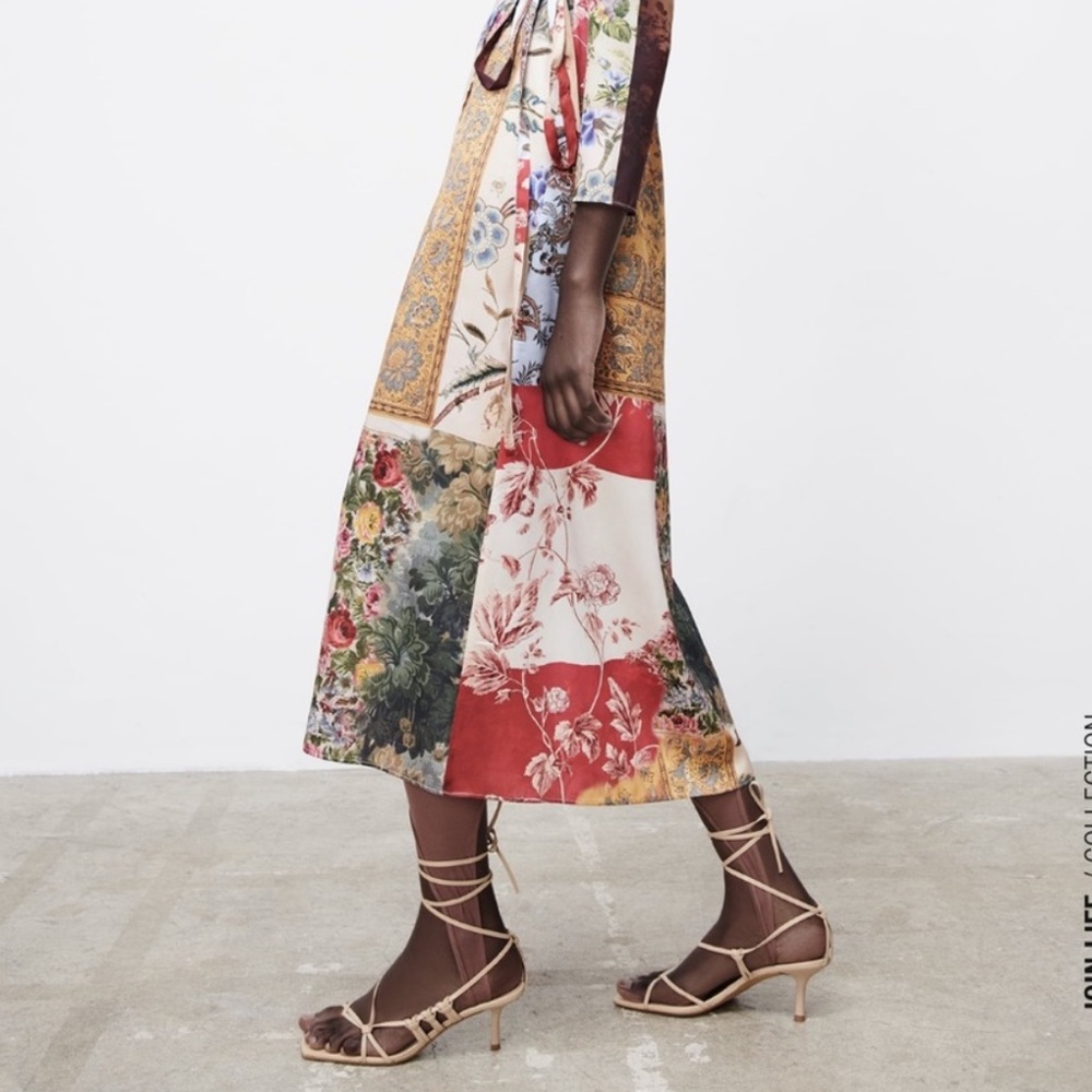 Zara Strappy Heeled Sandal